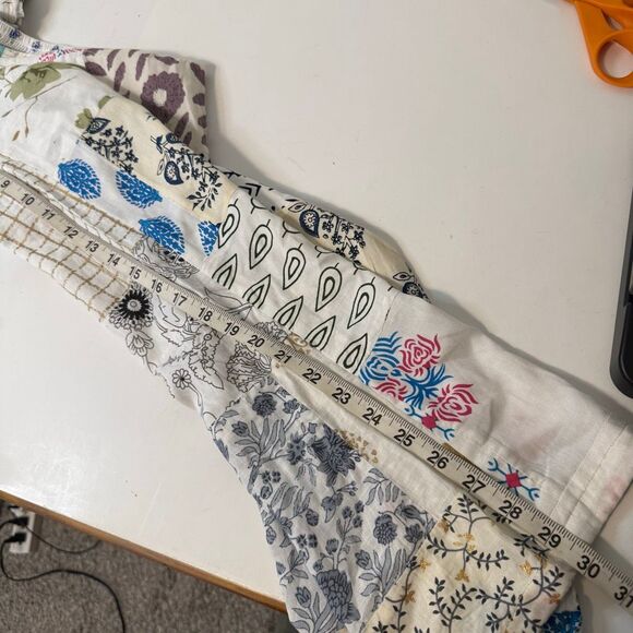 Jaded Gypsy Patchwork Bohemian Sunrise Pants Size L/XL - Picture 13 of 14
